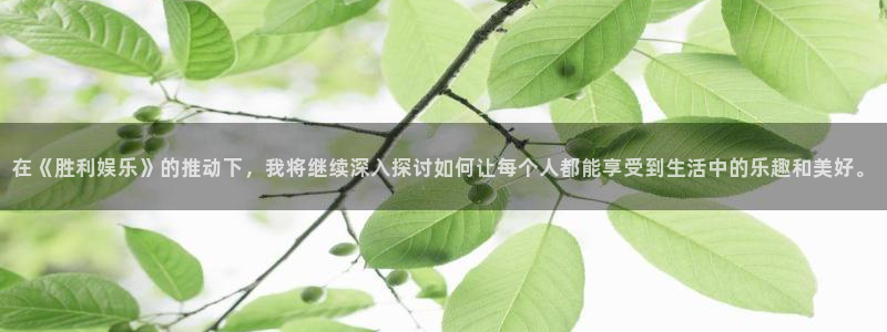 卧龙娱乐官网：在《胜利娱乐》的推动下，我将继续深入探讨如何让每个人都能享受到生活中的乐趣和美好。