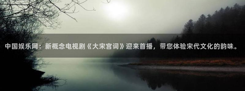 壹号大舞台下载：中国娱乐网：新概念电视剧《大宋宫词》迎来首播，带您体验宋代文化的韵味。